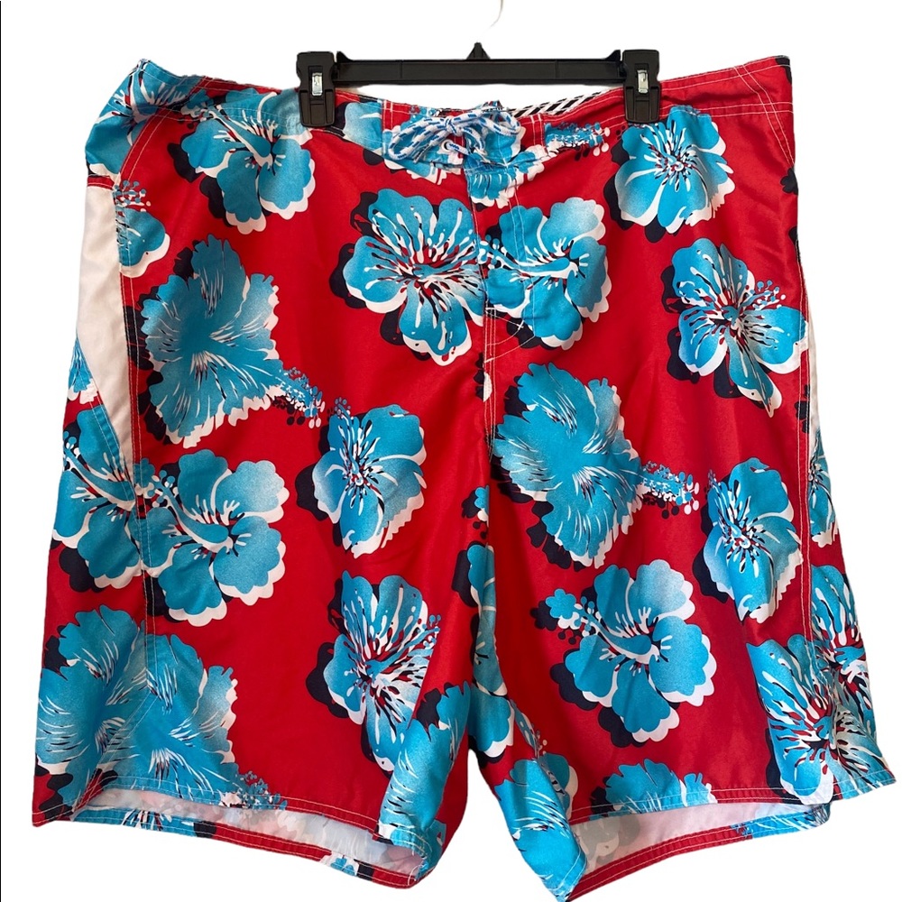 Men’s Joe Boxer Tropical Print Swim Trunks
